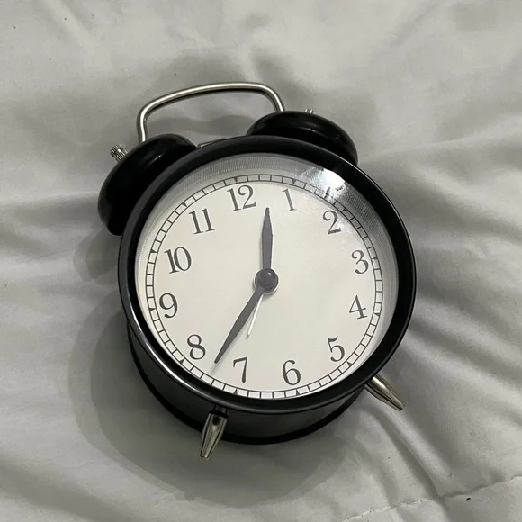 IKEA Dekad Black Desk Clock ⏰ - Picture 1 of 1